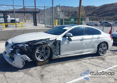 2014 BMW 640I Gran Coupe z USA, uszkodzony, nr VIN WBA6A0C53EDZ04534